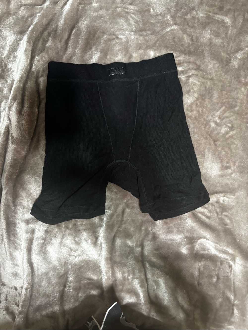 SKIMS Black Athletic Bike Shorts